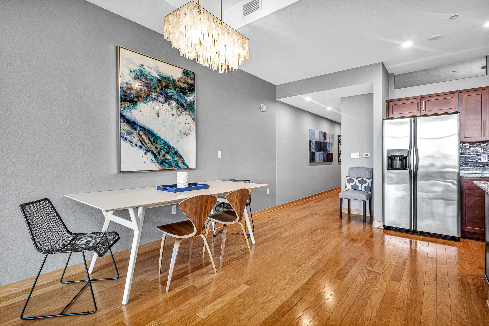 106 West Seeboth Street, Unit 813 Milwaukee, WI 53204 - Photo 6 of 48 Dining Room & Kitchen