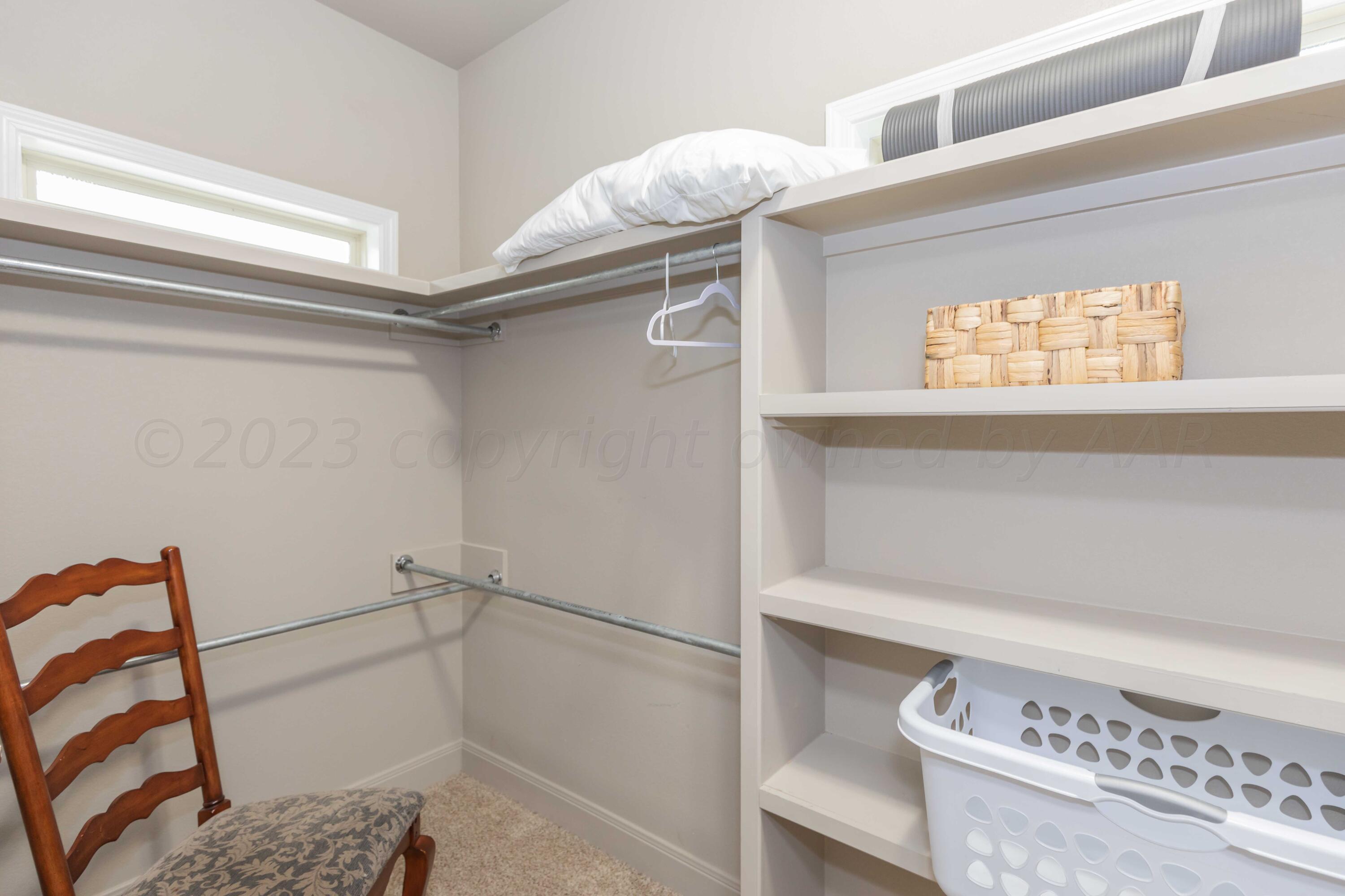 8907 Staten Island Amarillo, TX 79119 - Photo 44 of 51 MASTER CLOSET VIEW 2