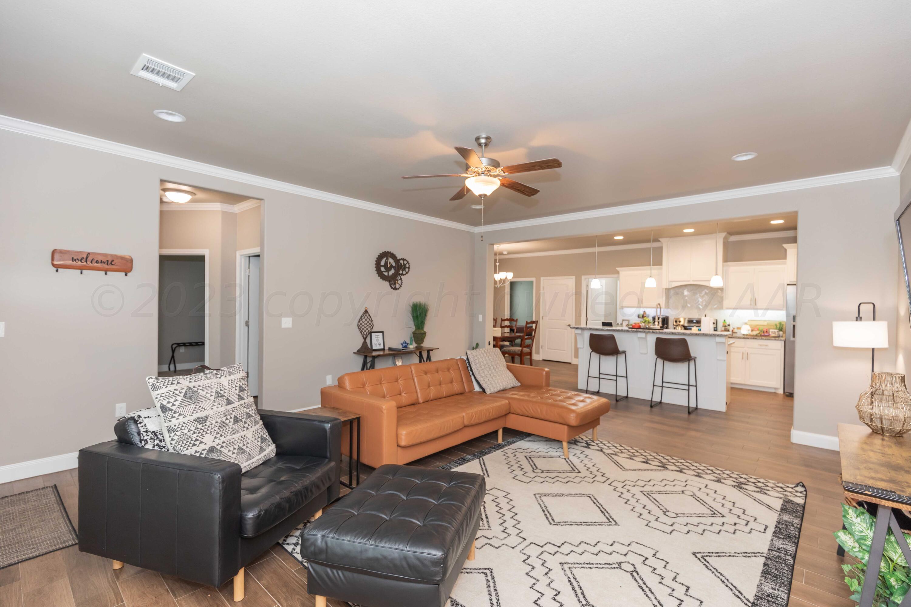 8907 Staten Island Amarillo, TX 79119 - Photo 7 of 51 LIVING ROOM VIEW 3