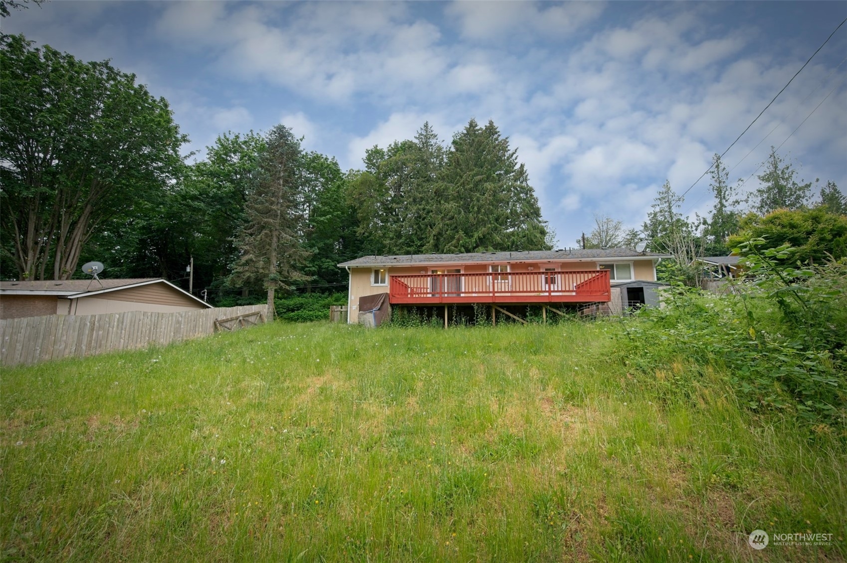 8121 Shoemaker Road Marysville, WA 98271 - Photo 2 of 20 a backyard of a house with a yard and entertaining space
