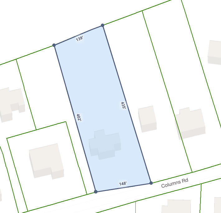 174 Columns Road Summerville, SC 29483 - Photo 65 of 69 Lot Dimensions From Tax Record