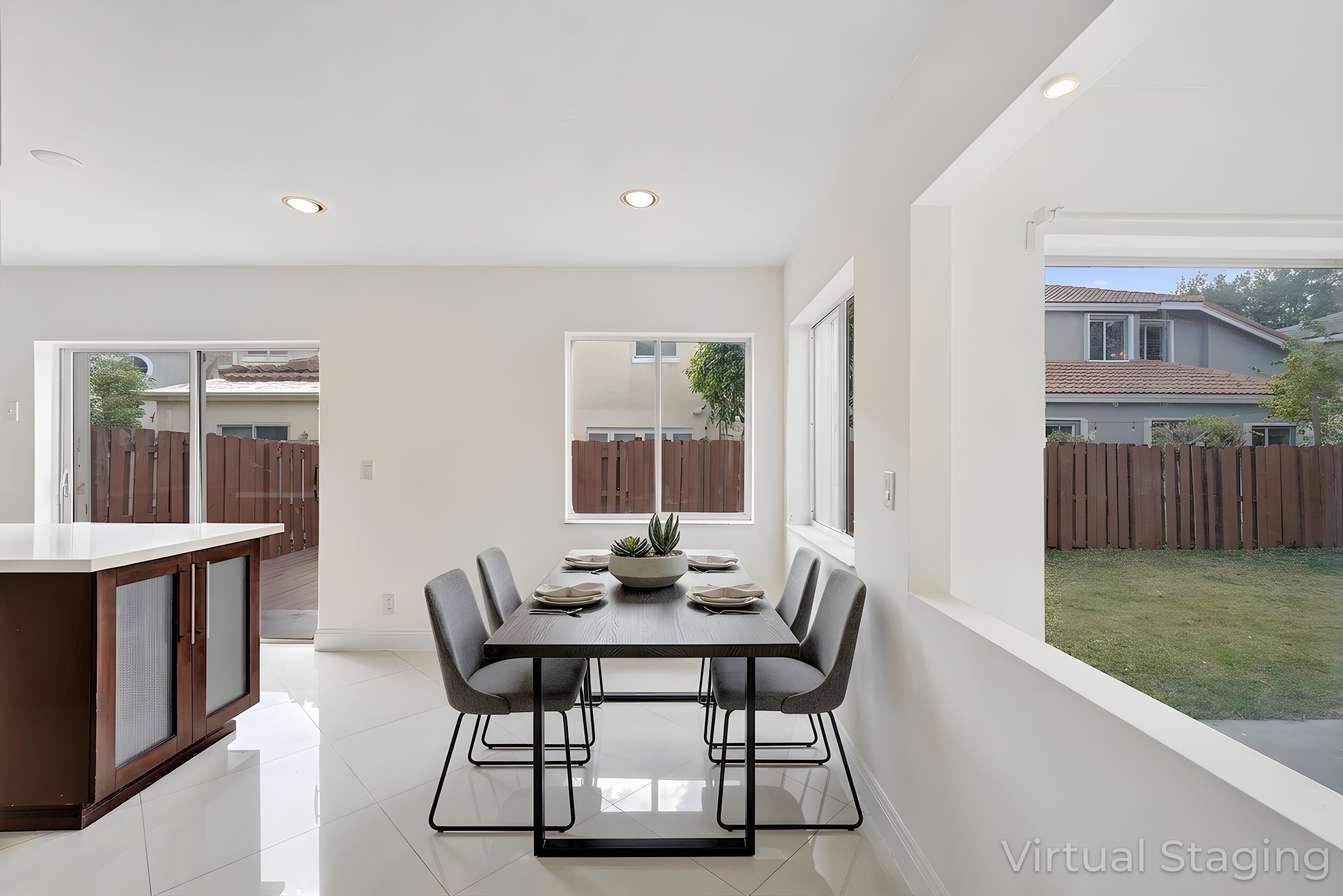 11208 Rhapsody Road Hollywood, FL 33026 - Photo 21 of 80 KitchenDiningDigitalStaging