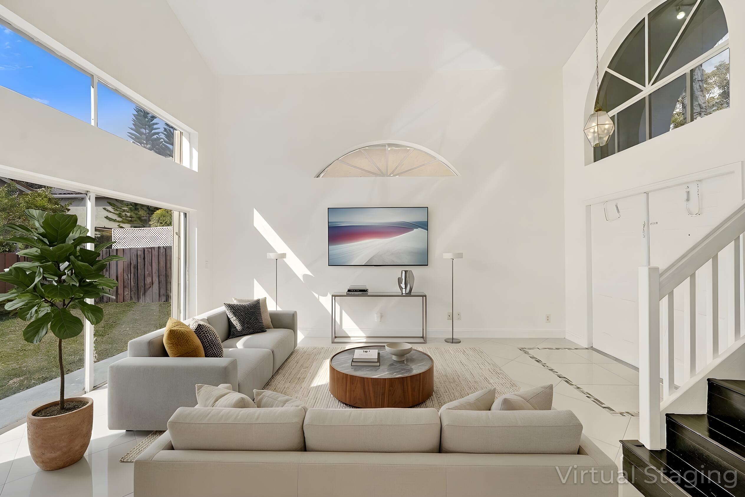 11208 Rhapsody Road Hollywood, FL 33026 - Photo 8 of 80 LivingRoomDigitalStagin