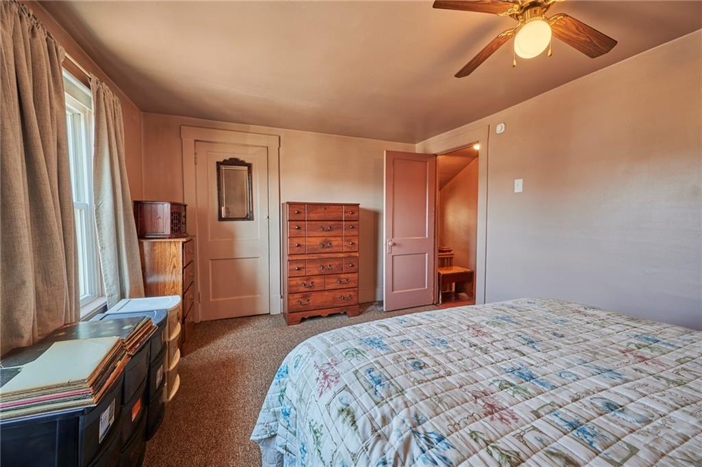 1816 Lenz Avenue Ambridge, PA 15003 - Photo 10 of 17 Bright main bedroom with two closets.