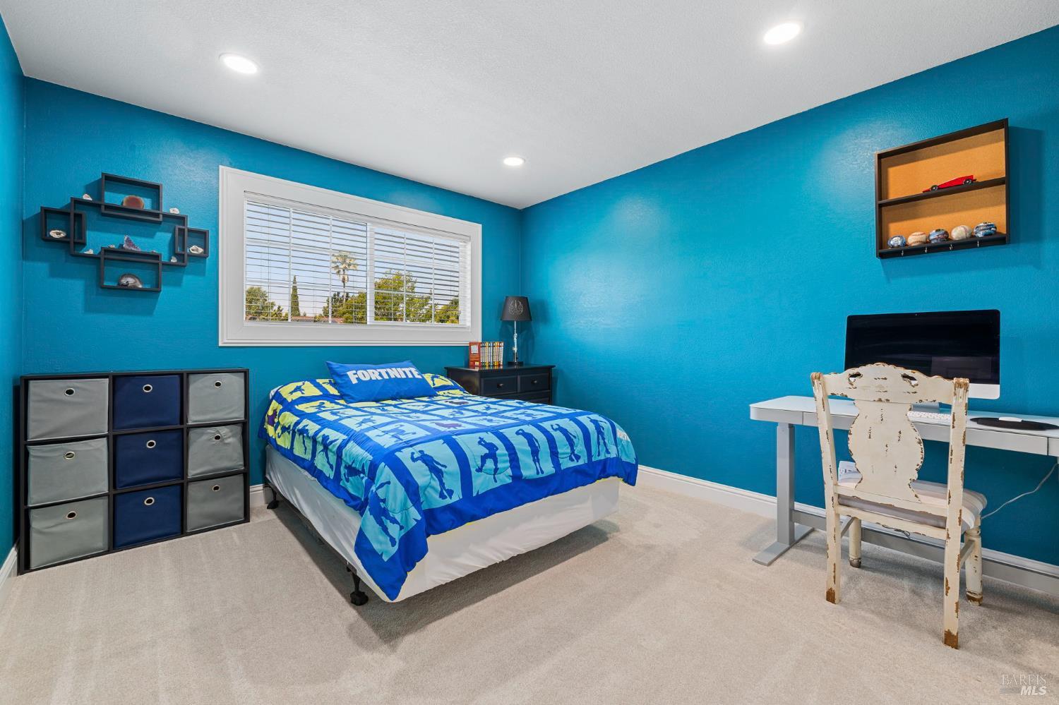 5328 Daniel Drive Rohnert Park, CA 94928 - Photo 21 of 42 a bedroom with a bed and a furniture