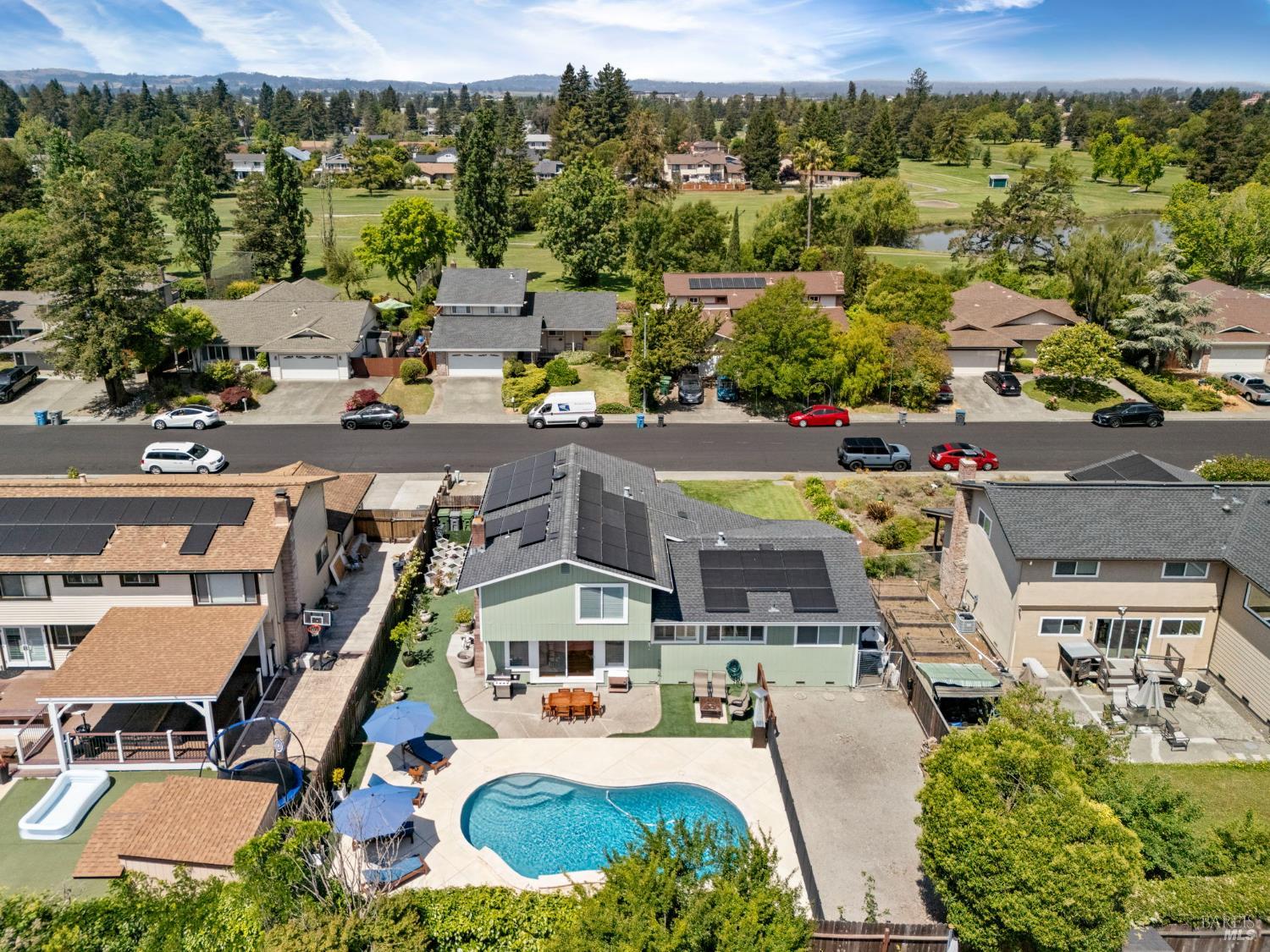 5328 Daniel Drive Rohnert Park, CA 94928 - Photo 33 of 42 an aerial view of a