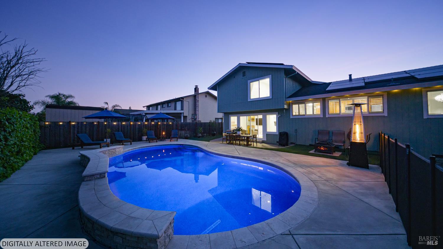 5328 Daniel Drive Rohnert Park, CA 94928 - Photo 36 of 42 a view of swimming pool with seating space