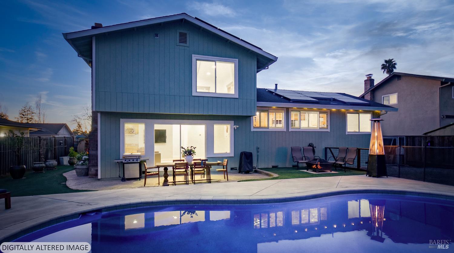 5328 Daniel Drive Rohnert Park, CA 94928 - Photo 42 of 42 a view of a house with a swimming pool