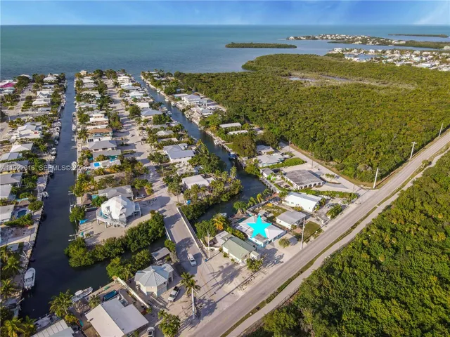 an aerial view of ocean
