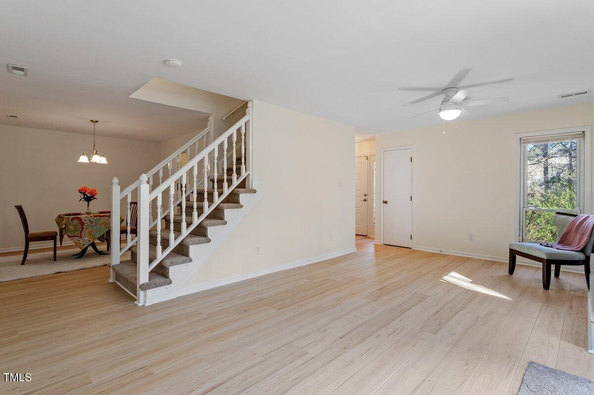 205 Clancy Circle Cary, NC 27511 - Photo 15 of 36 a view of entryway with wooden floor