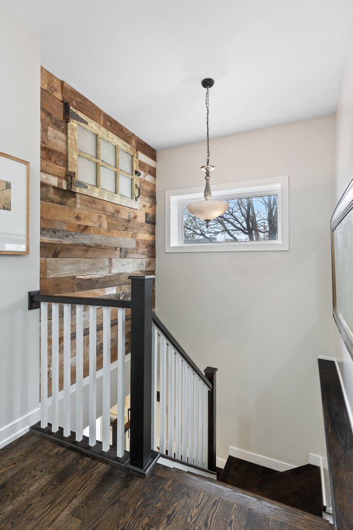 417 North Noble Street, Unit 5 Chicago, IL 60642 - Photo 10 of 15 a view of entryway with wooden floor