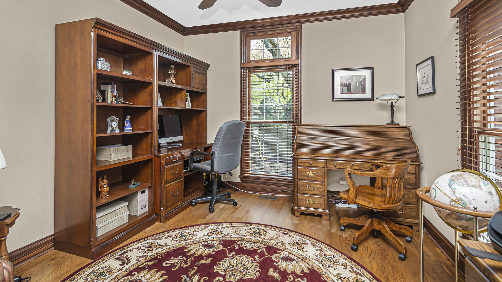 300 Walnut Street Winnetka, IL 60093 - Photo 13 of 28 a view of a workspace with furniture and a window