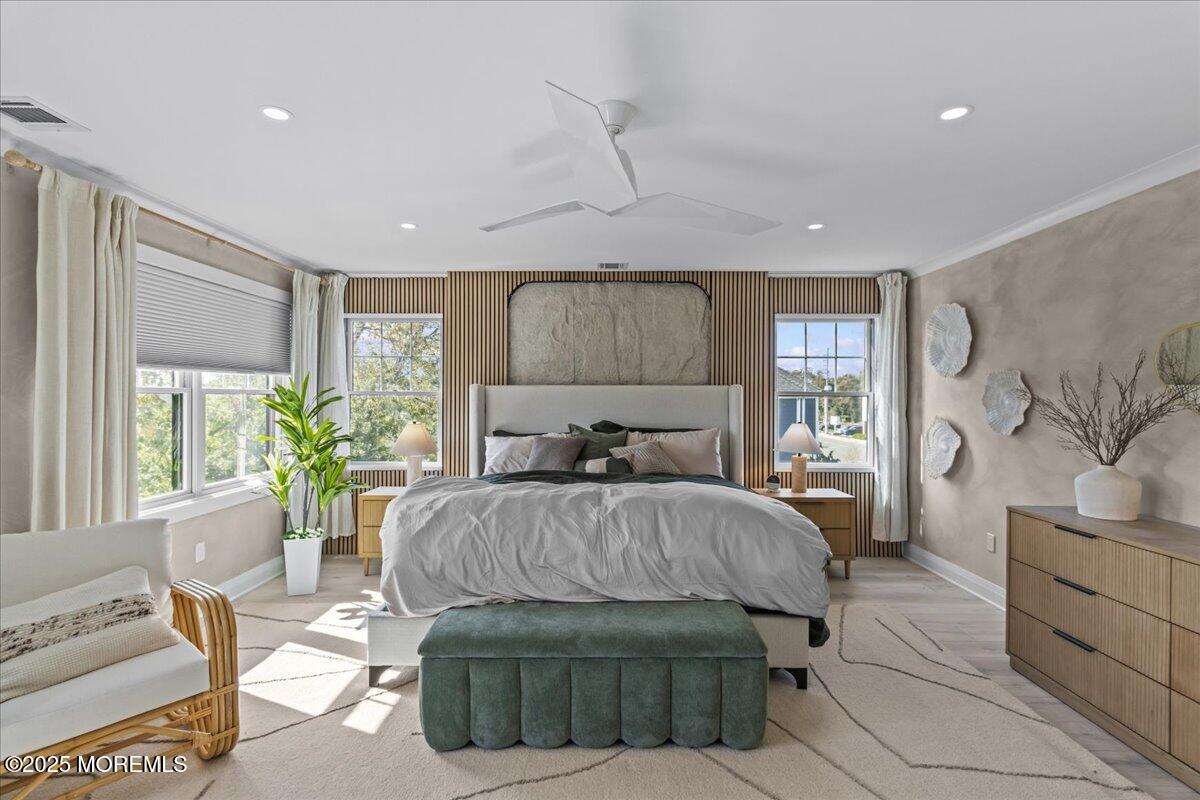 1608 East Street Point Pleasant Beach, NJ 08742 - Photo 18 of 51 a living room with a bed furniture and a large window