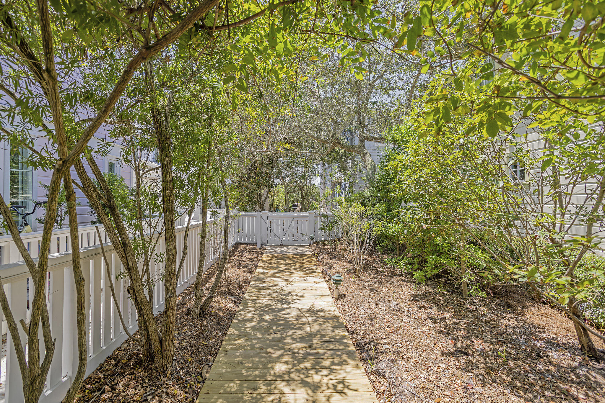 2040 East County Highway 30A Santa Rosa Beach, FL 32459 - Photo 15 of 51 a view of a backyard with large trees