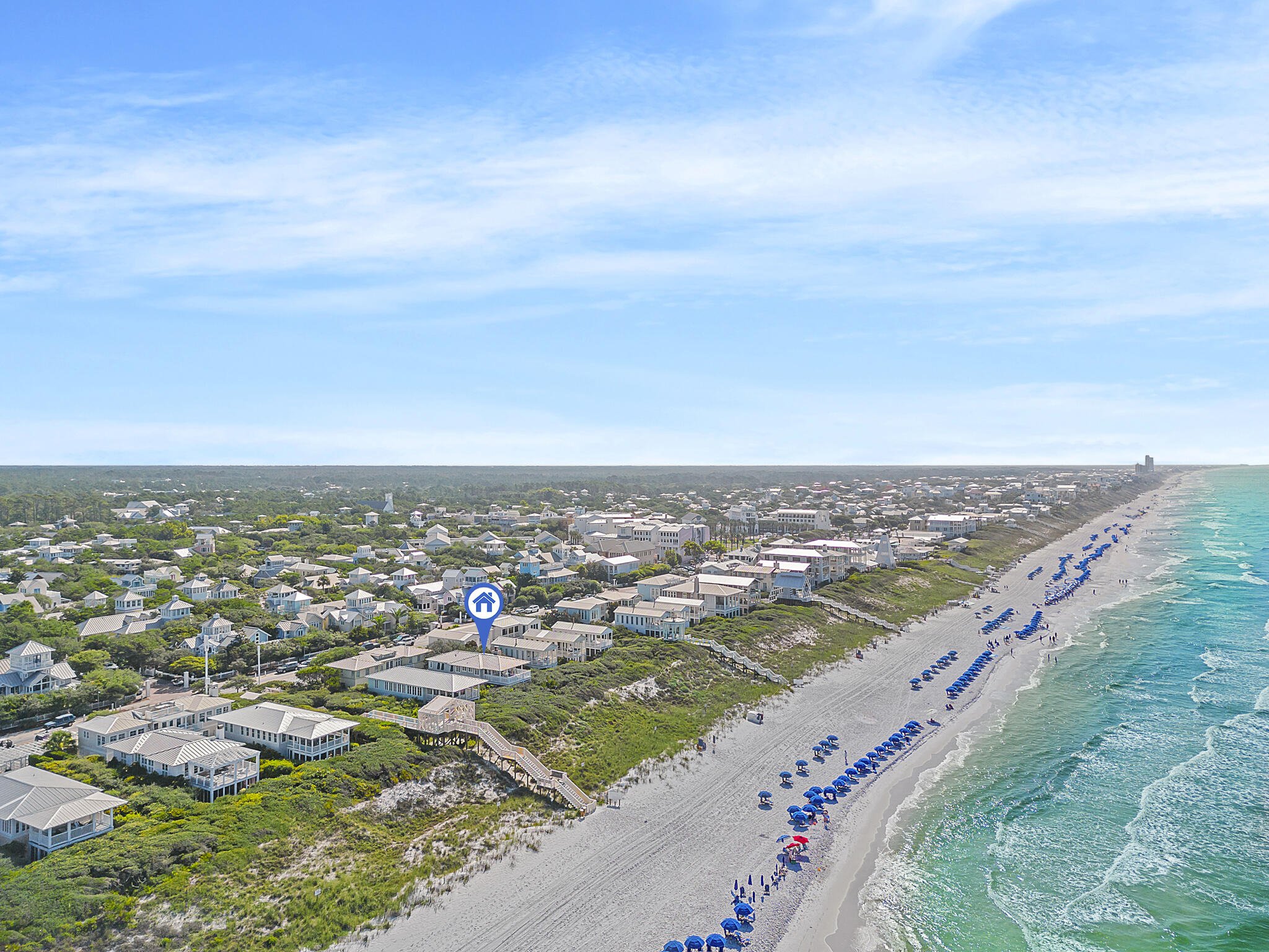 2040 East County Highway 30A Santa Rosa Beach, FL 32459 - Photo 5 of 51 an aerial view of city and lake