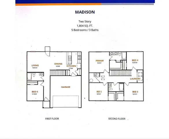 a picture of a floor plan