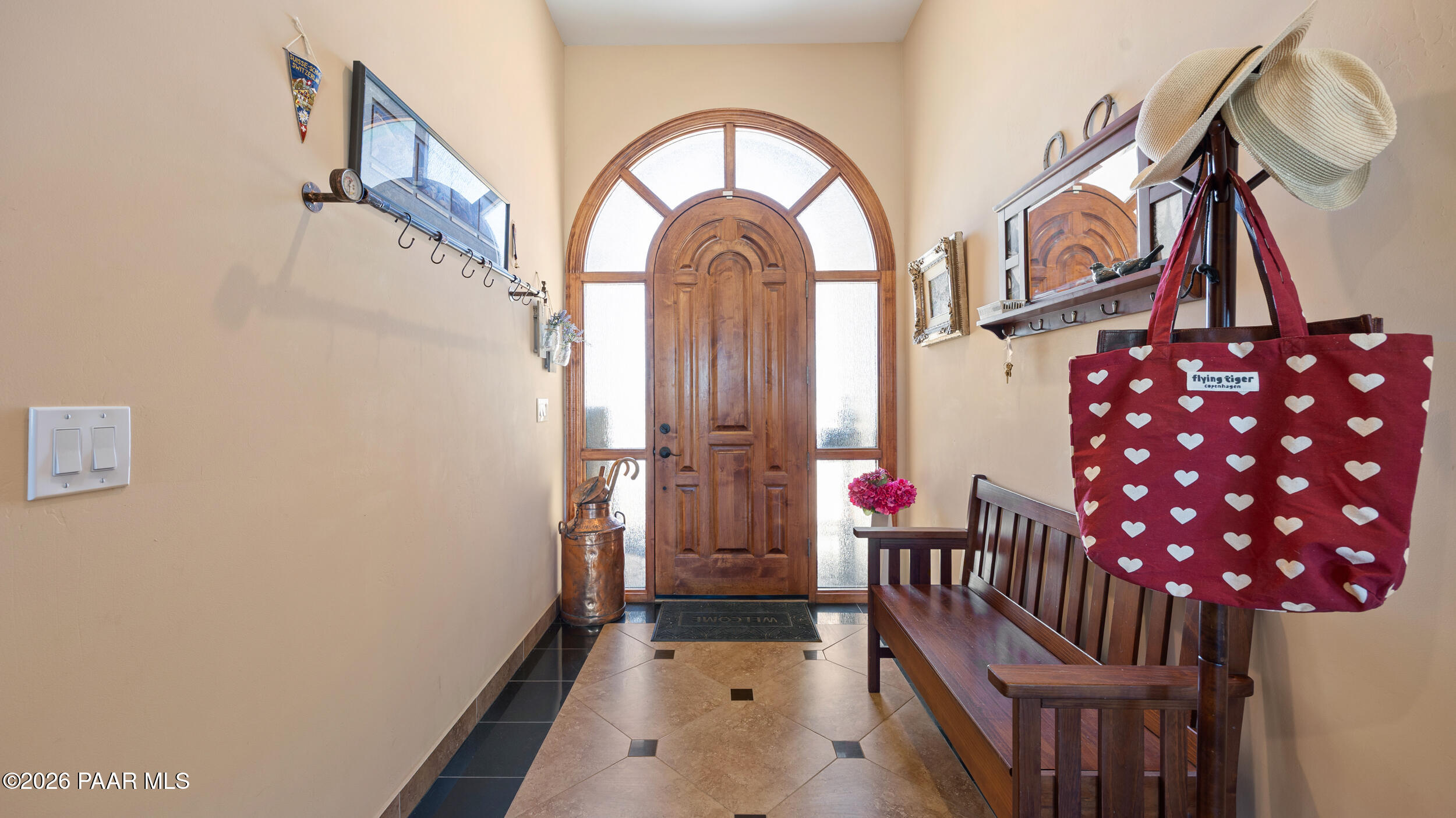 9605 North Coyote Springs Road Prescott Valley, AZ 86315 - Photo 27 of 43 a view of entryway with wooden floor