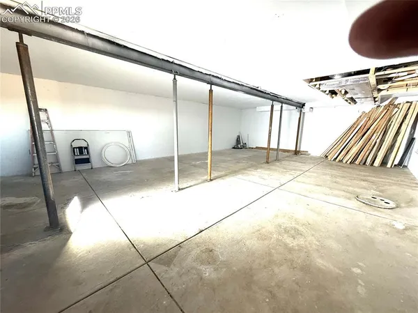 a view of empty room