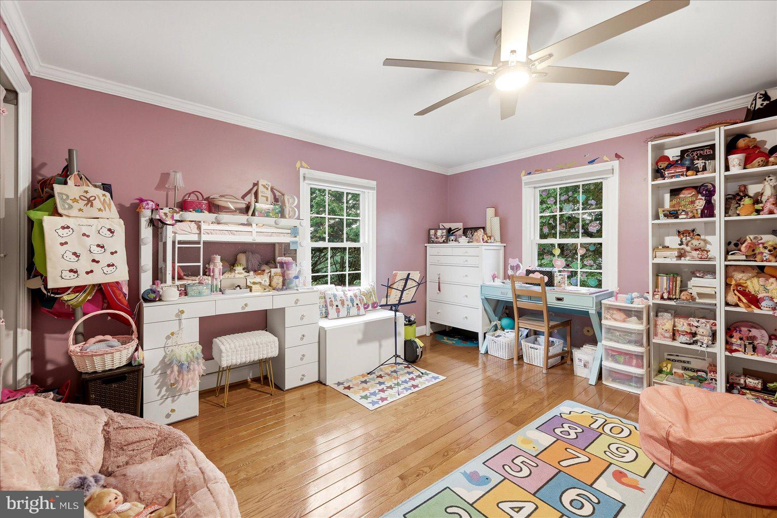 911 Riva Ridge Drive Great Falls, VA 22066 - Photo 43 of 55 Charming pastel-hued kids' retreat.