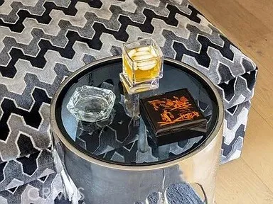 a bathroom with a double vanity sink a mirror and shower