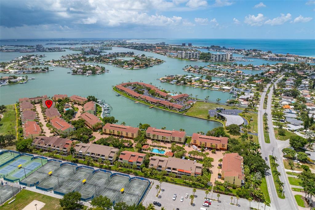 533 Sandy Hook Road Treasure Island, FL 33706 - Photo 42 of 46 an aerial view of a city