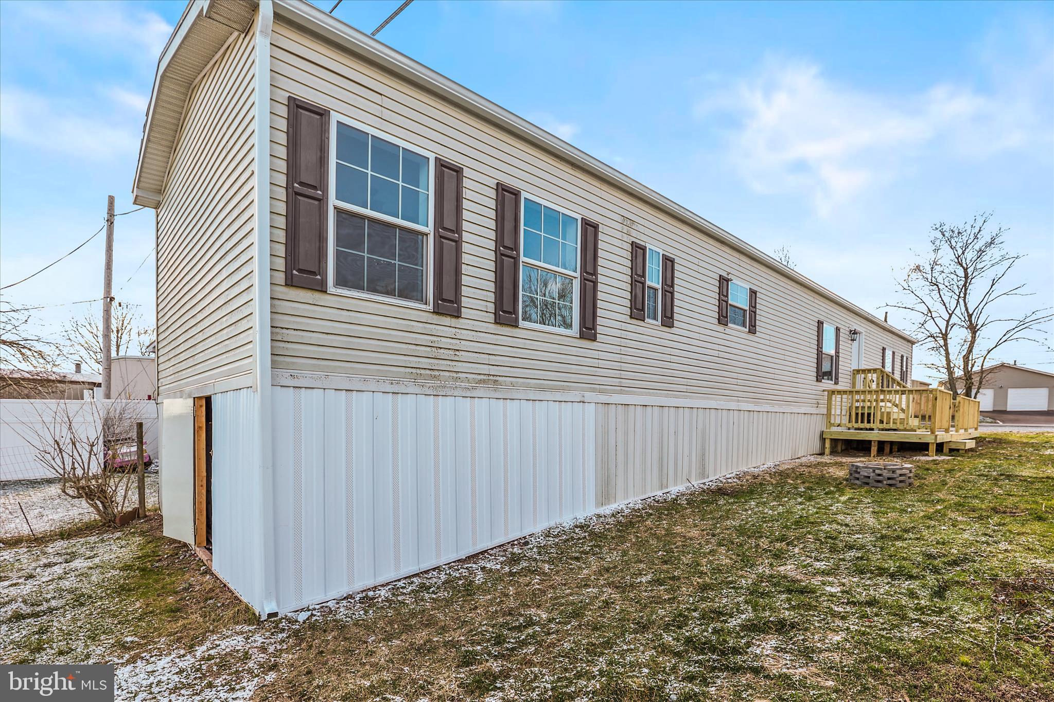 10 Ridgeview Park Jonestown, PA 17038 - Photo 25 of 30 View from Rear Yard (Storage access under unit)