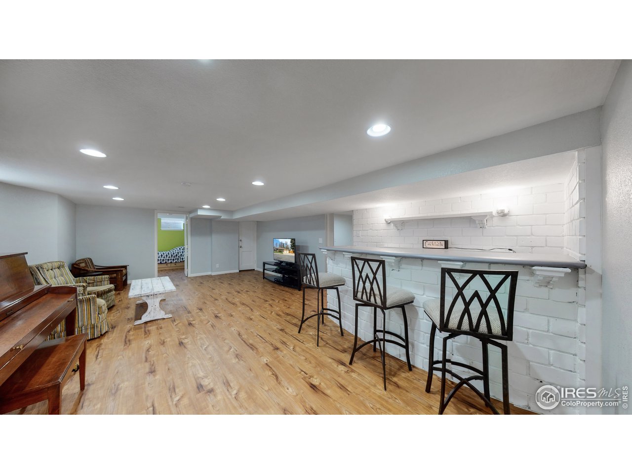 232 East Prospect Road Fort Collins, CO 80524 - Photo 20 of 40 Bar in basement - made with bricks from the original Sugar Factory