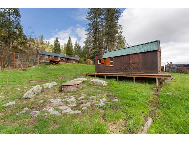 a view of outdoor space and yard