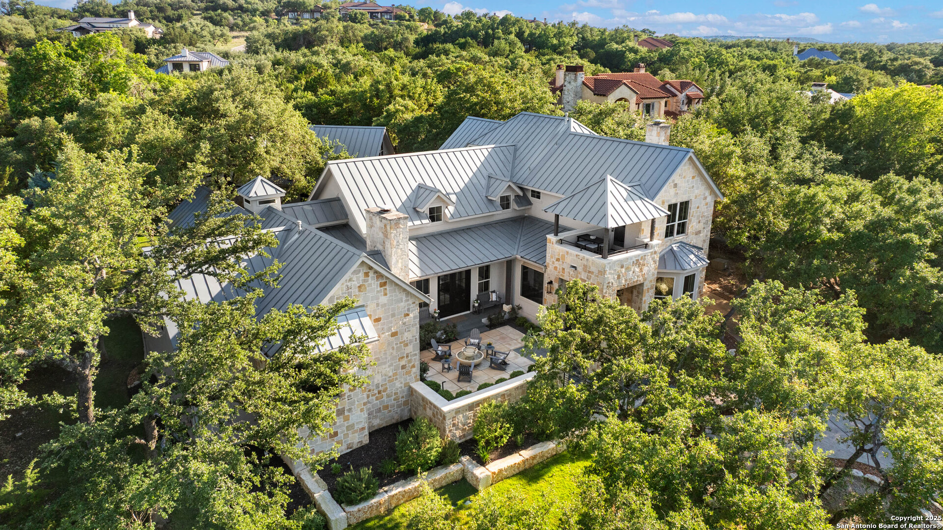 194 Augusta Boerne, TX 78006 - Photo 1 of 1 an aerial view of a house with a garden