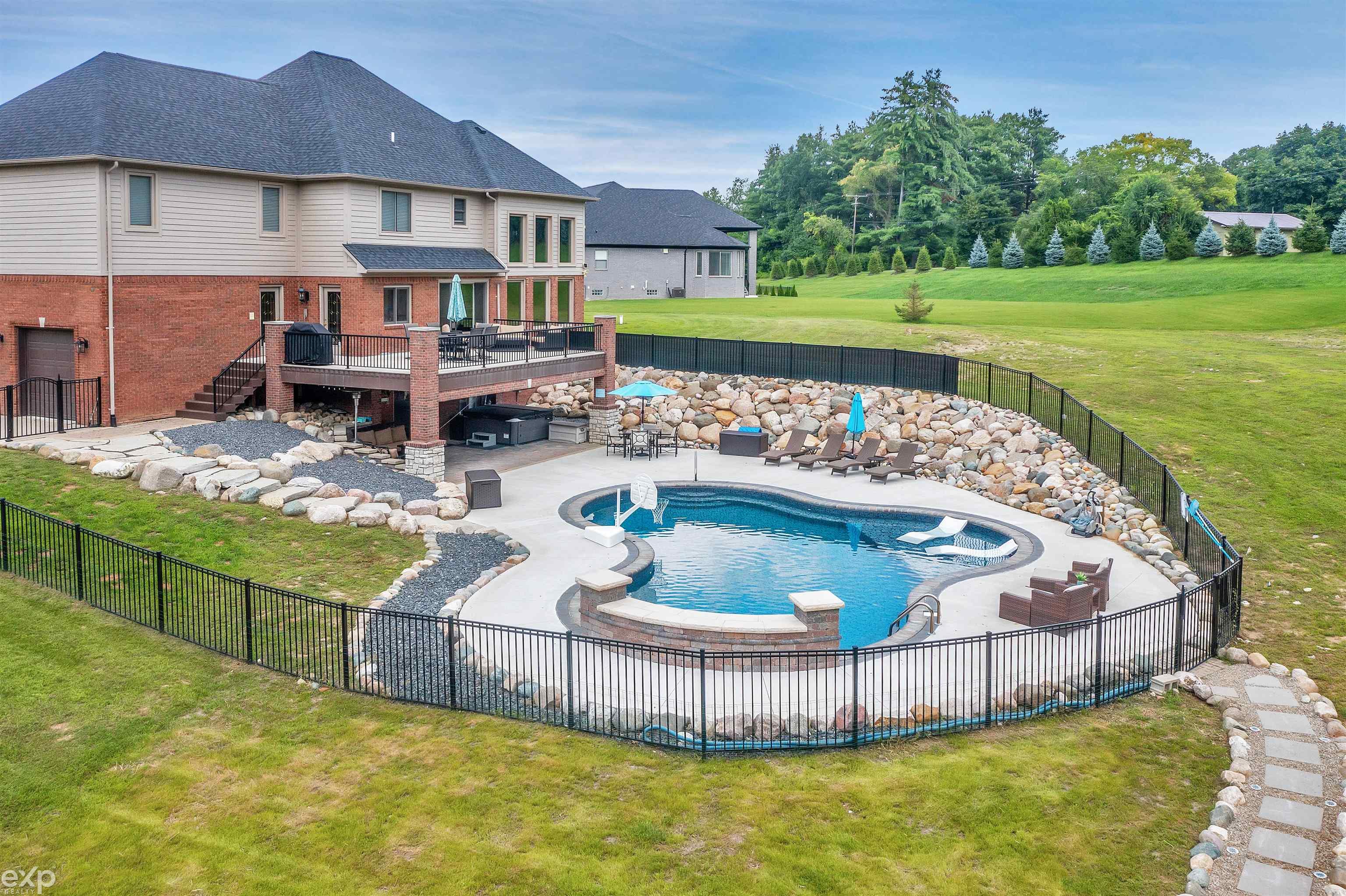 8597 Morningside Drive Romeo, MI 48065 - Photo 44 of 59 Saltwater Pool