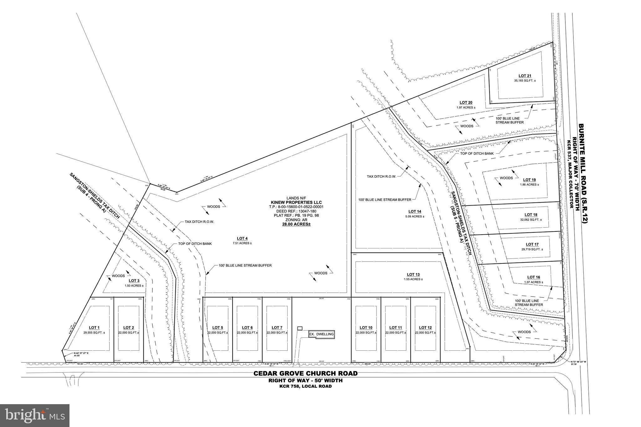 Lot 16 Burnite Mill Road Harrington, DE 19952 - Photo 8 of 8 a black and white photo of a
