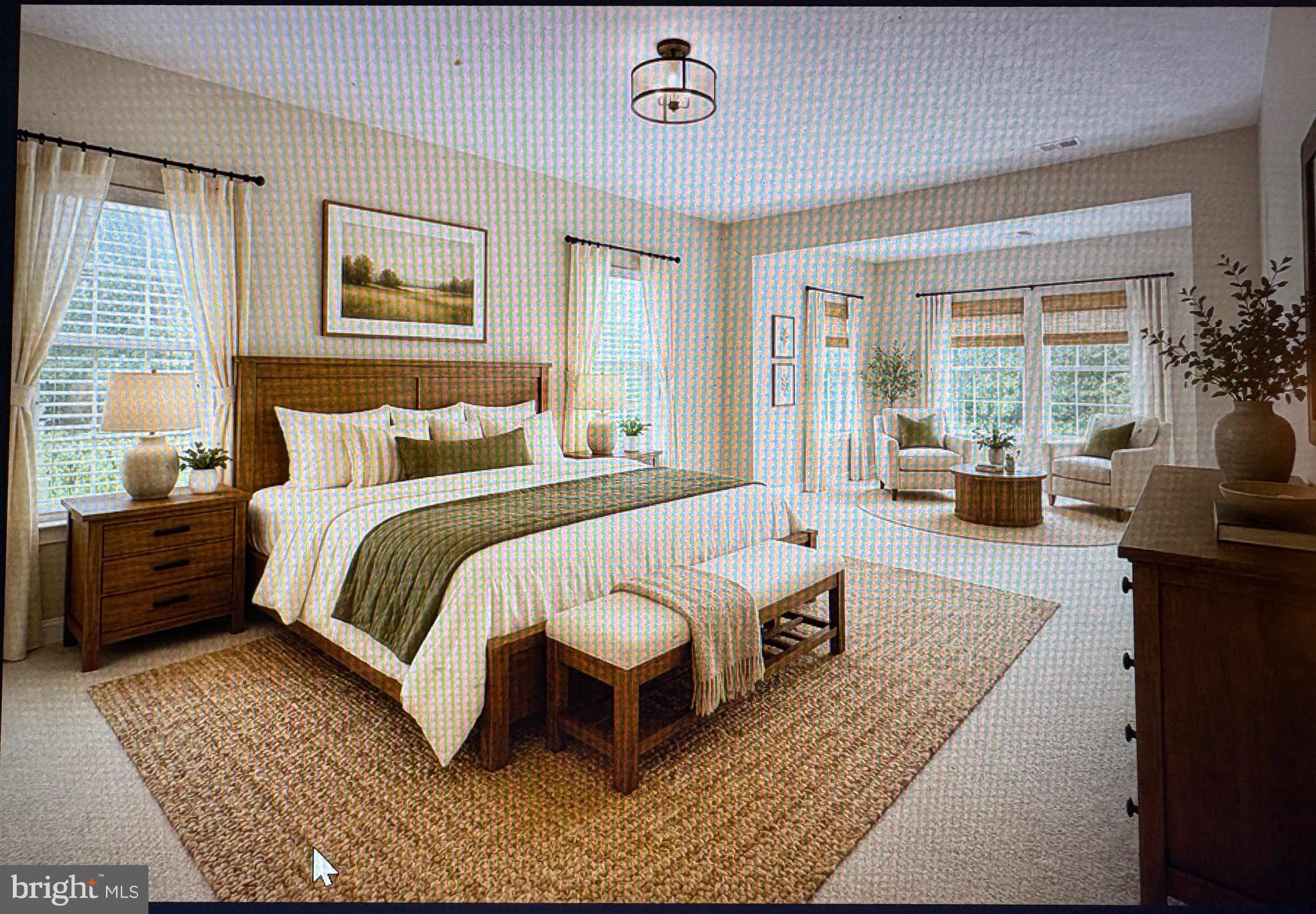 9511 Kingscroft Terrace, Unit 9511F Perry Hall, MD 21128 - Photo 28 of 38 a bedroom with a bed and wooden floor
