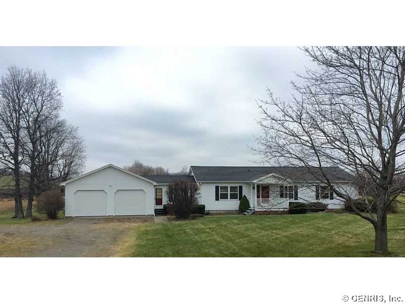 3440 Hopkins Road Canandaigua Town, NY 14424 - Photo 1 of 1 Exterior Front. Easy living ranch style home on 3+