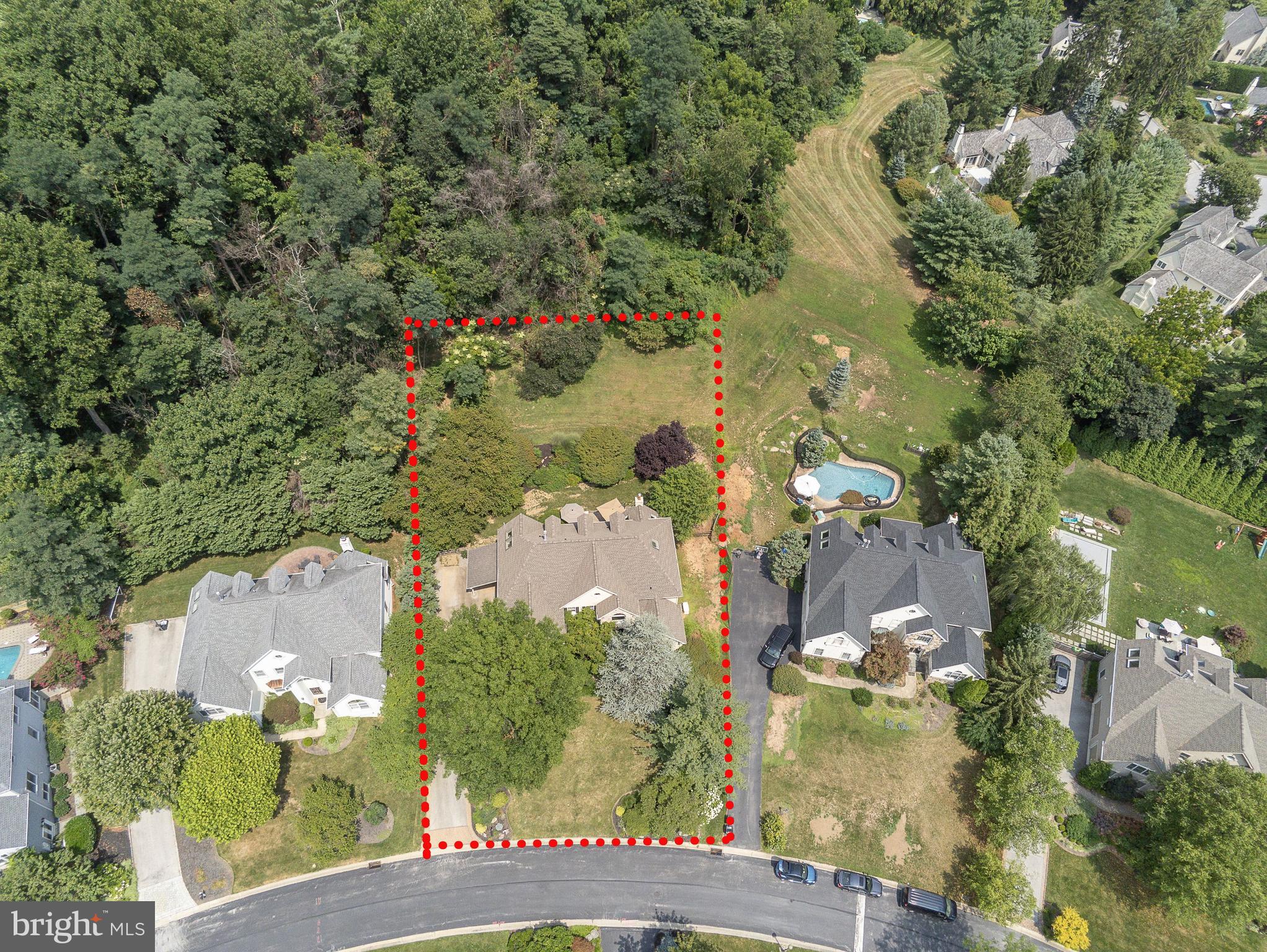 1236 Gulph Creek Drive Wayne, PA 19087 - Photo 3 of 61 Aerial View