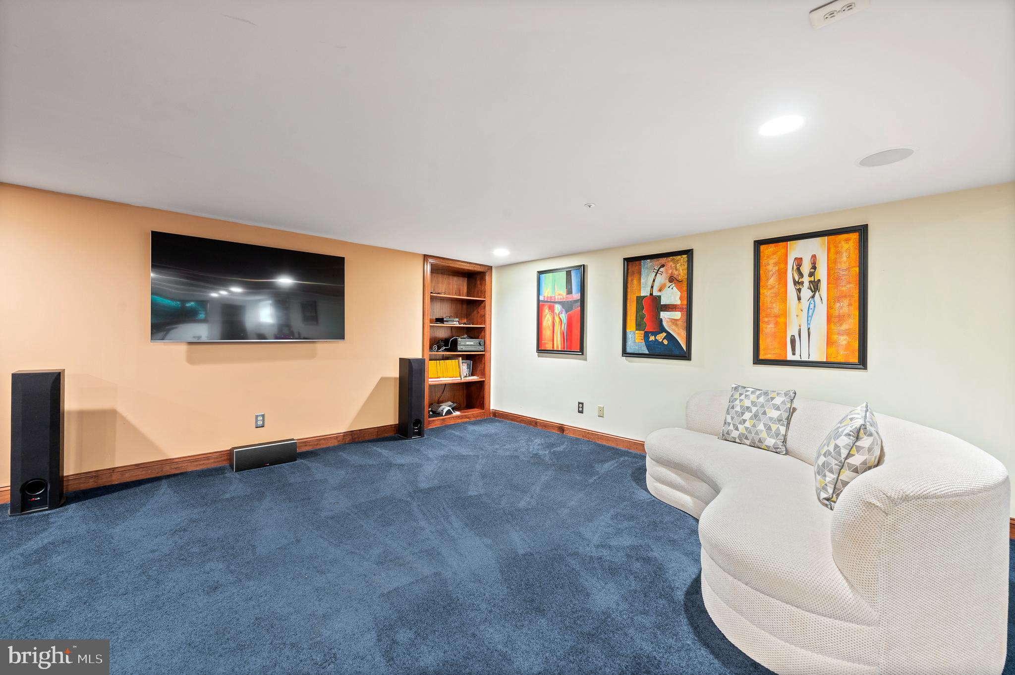 1236 Gulph Creek Drive Wayne, PA 19087 - Photo 48 of 61 Lower Level Media Area