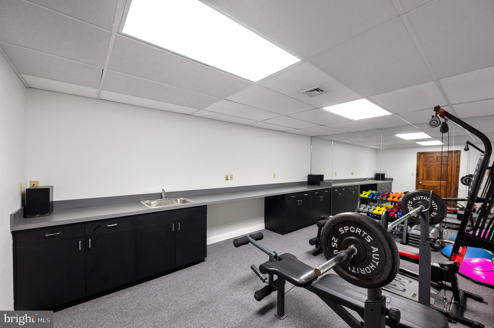 1236 Gulph Creek Drive Wayne, PA 19087 - Photo 52 of 61 Lower Level Gym Area