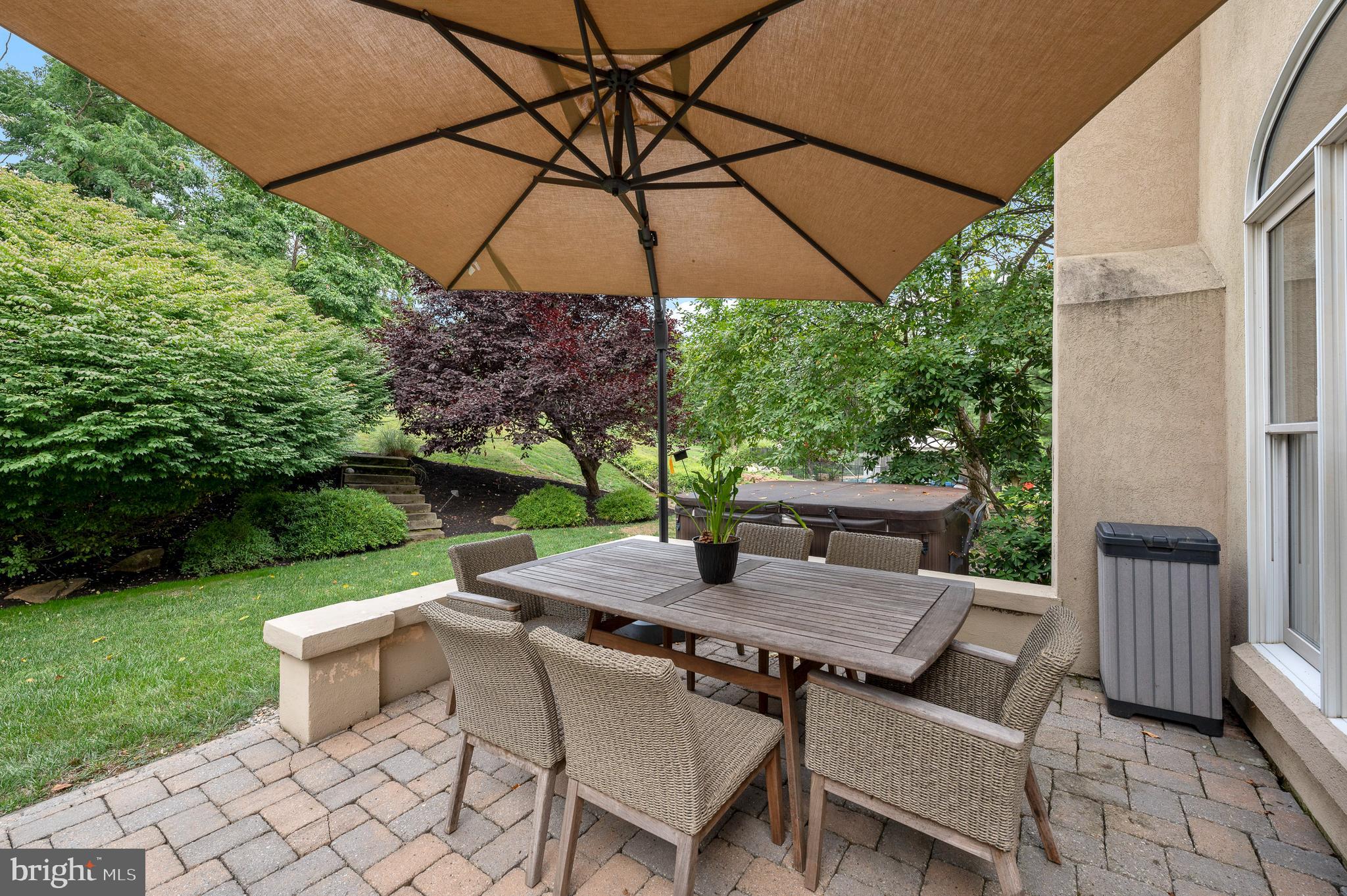 1236 Gulph Creek Drive Wayne, PA 19087 - Photo 54 of 61 Patio with Hot Tub