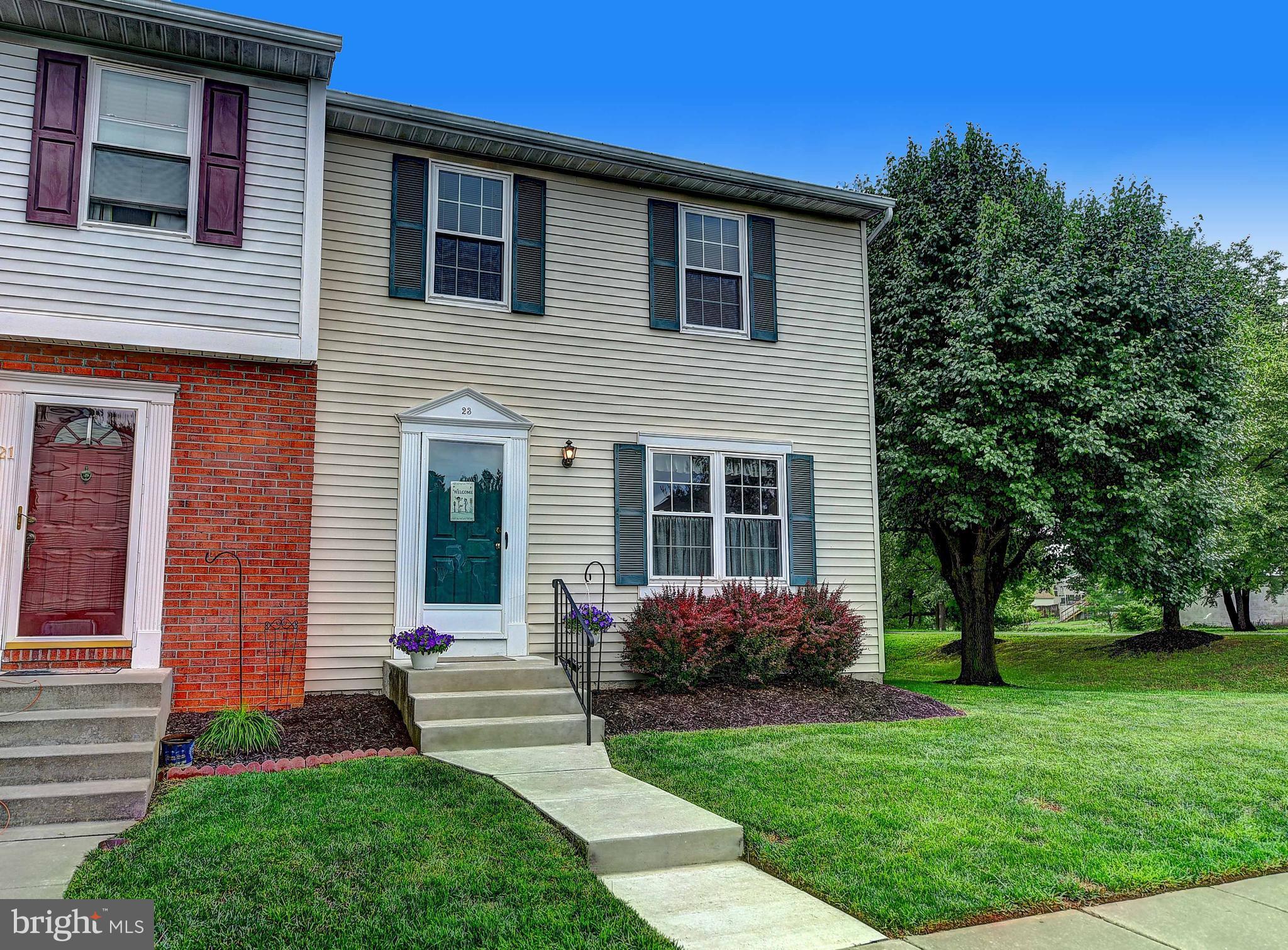 23 Offspring Court Perry Hall, MD 21128 - Photo 1 of 23 a front view of a house with garden