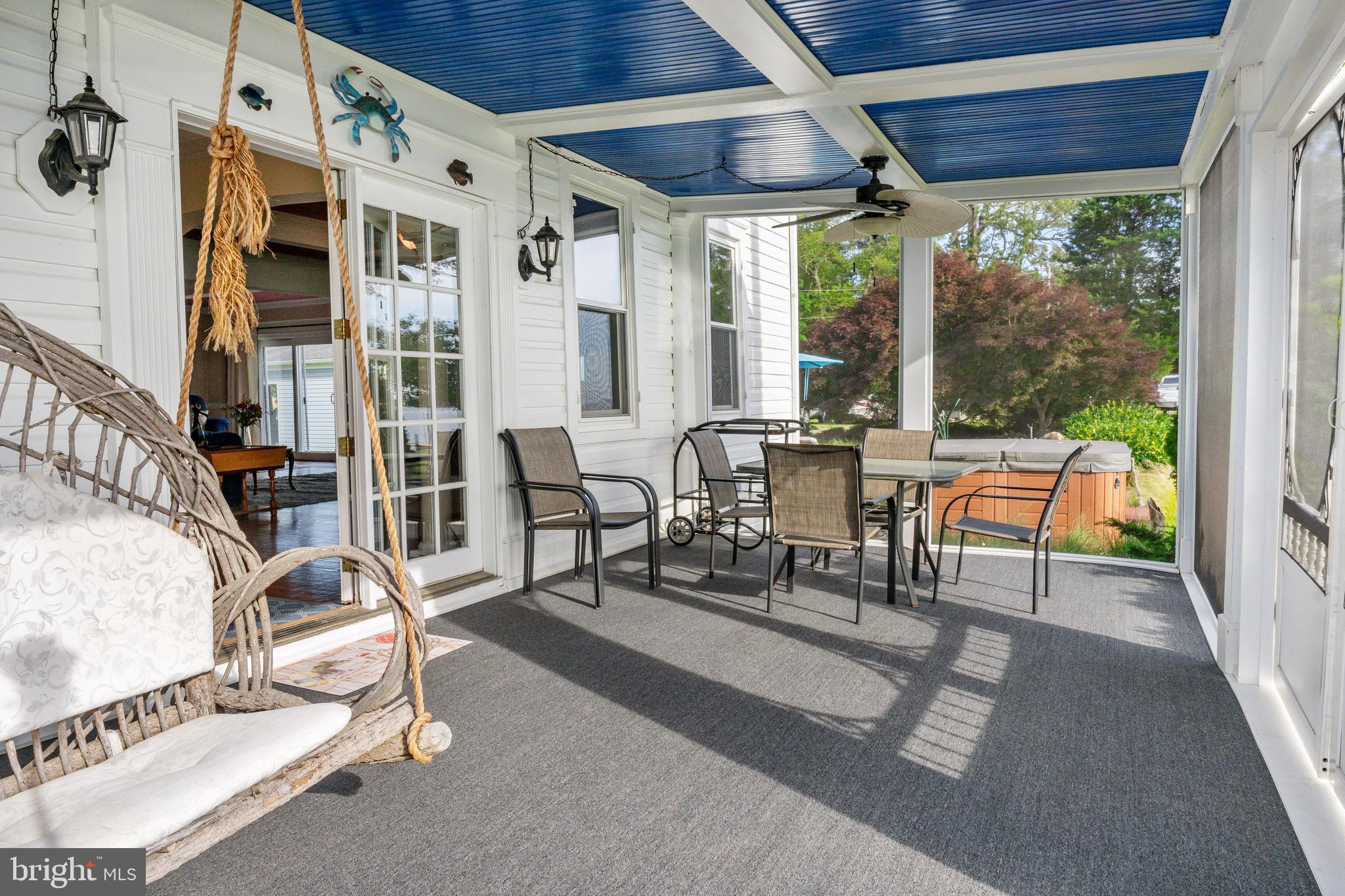 5365 Buena Vista Road Prince Frederick, MD 20678 - Photo 13 of 74 a building outdoor space with patio furniture and potted plants