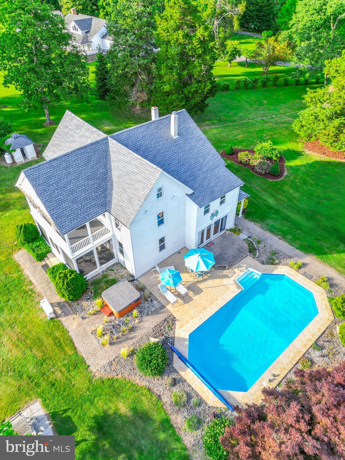 5365 Buena Vista Road Prince Frederick, MD 20678 - Photo 35 of 74 an aerial view of a house