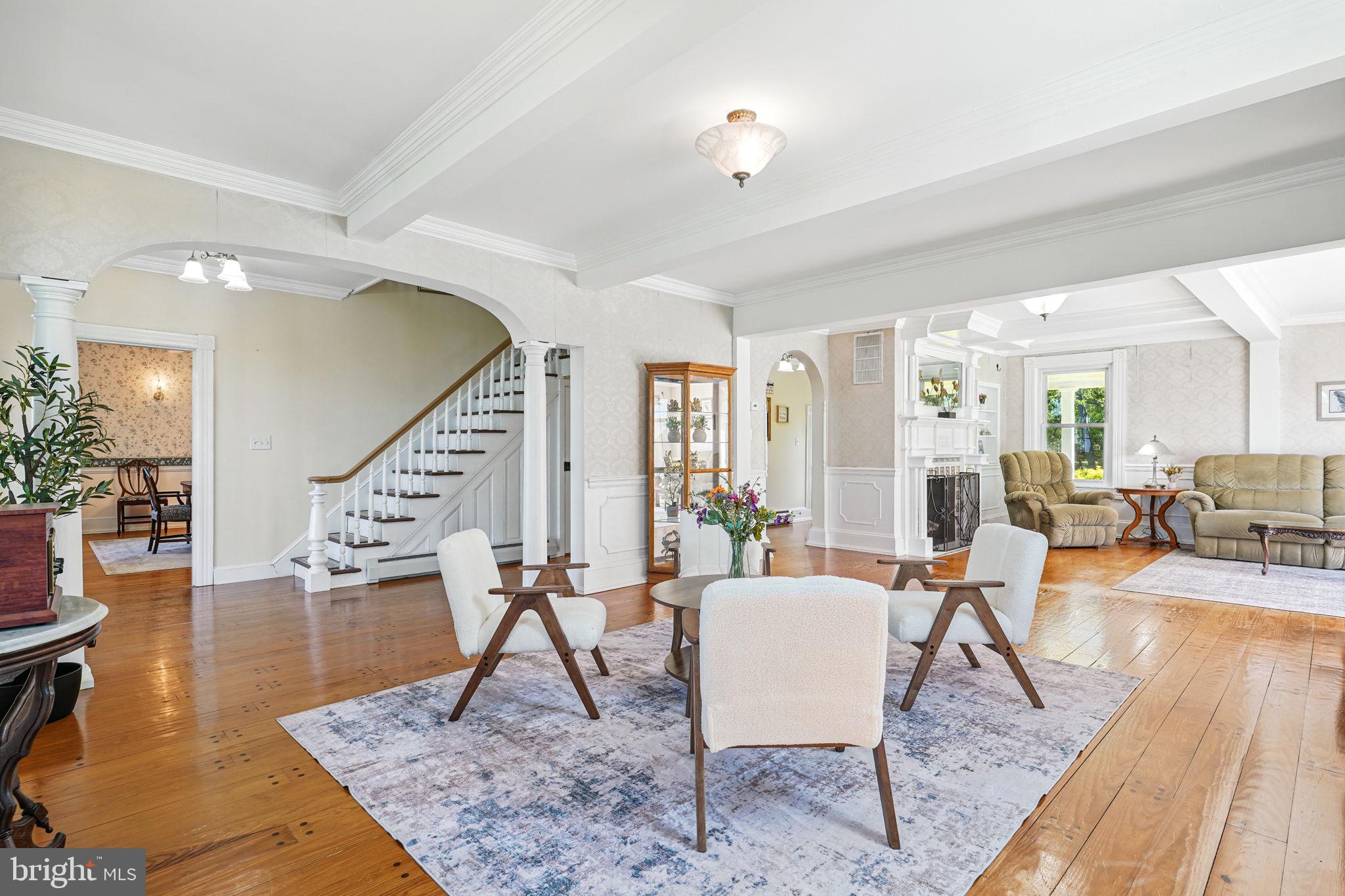 5365 Buena Vista Road Prince Frederick, MD 20678 - Photo 50 of 74 a living room with furniture a rug and a large window
