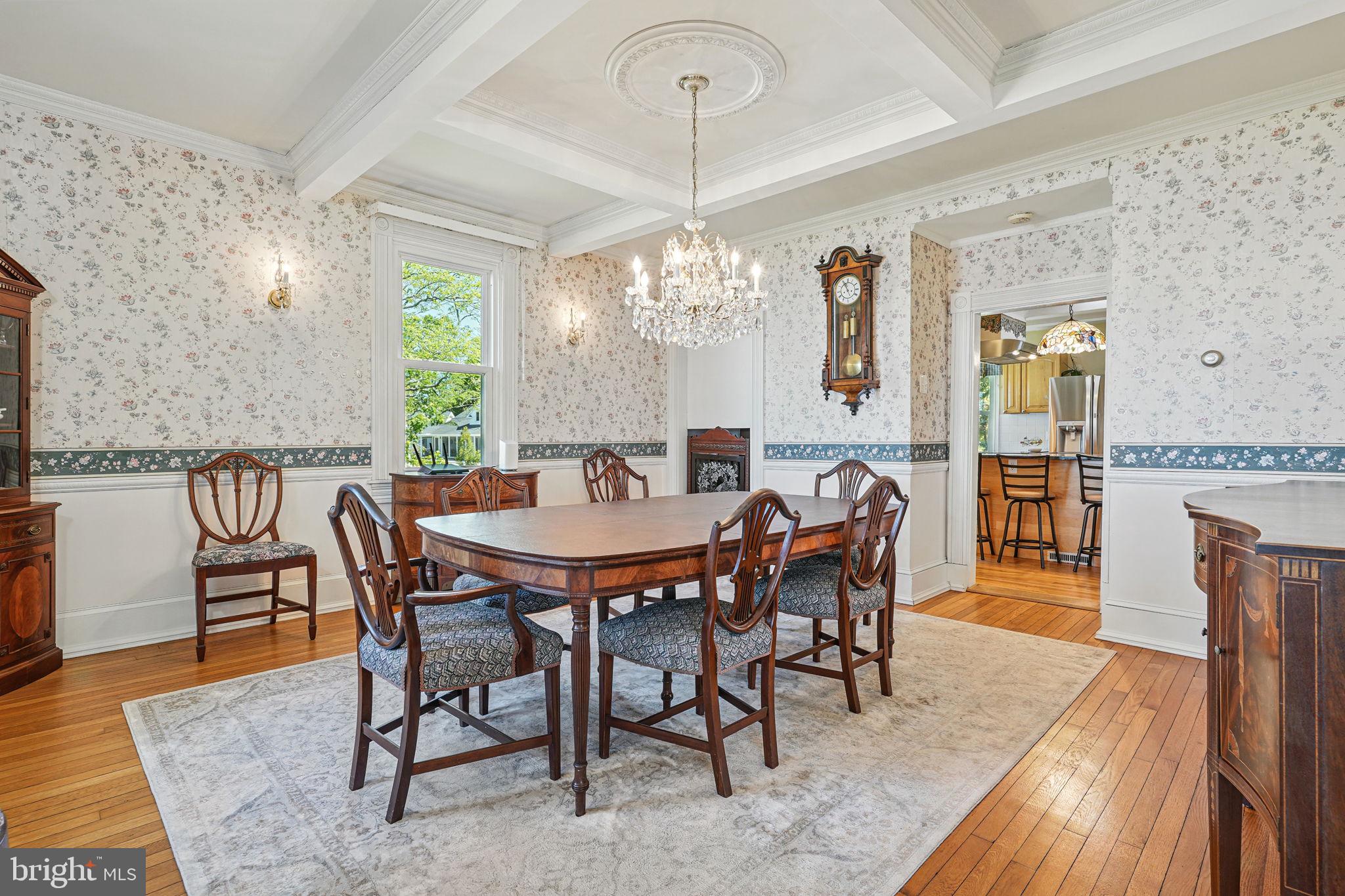 5365 Buena Vista Road Prince Frederick, MD 20678 - Photo 51 of 74 a view of a dining room with furniture and wooden floor
