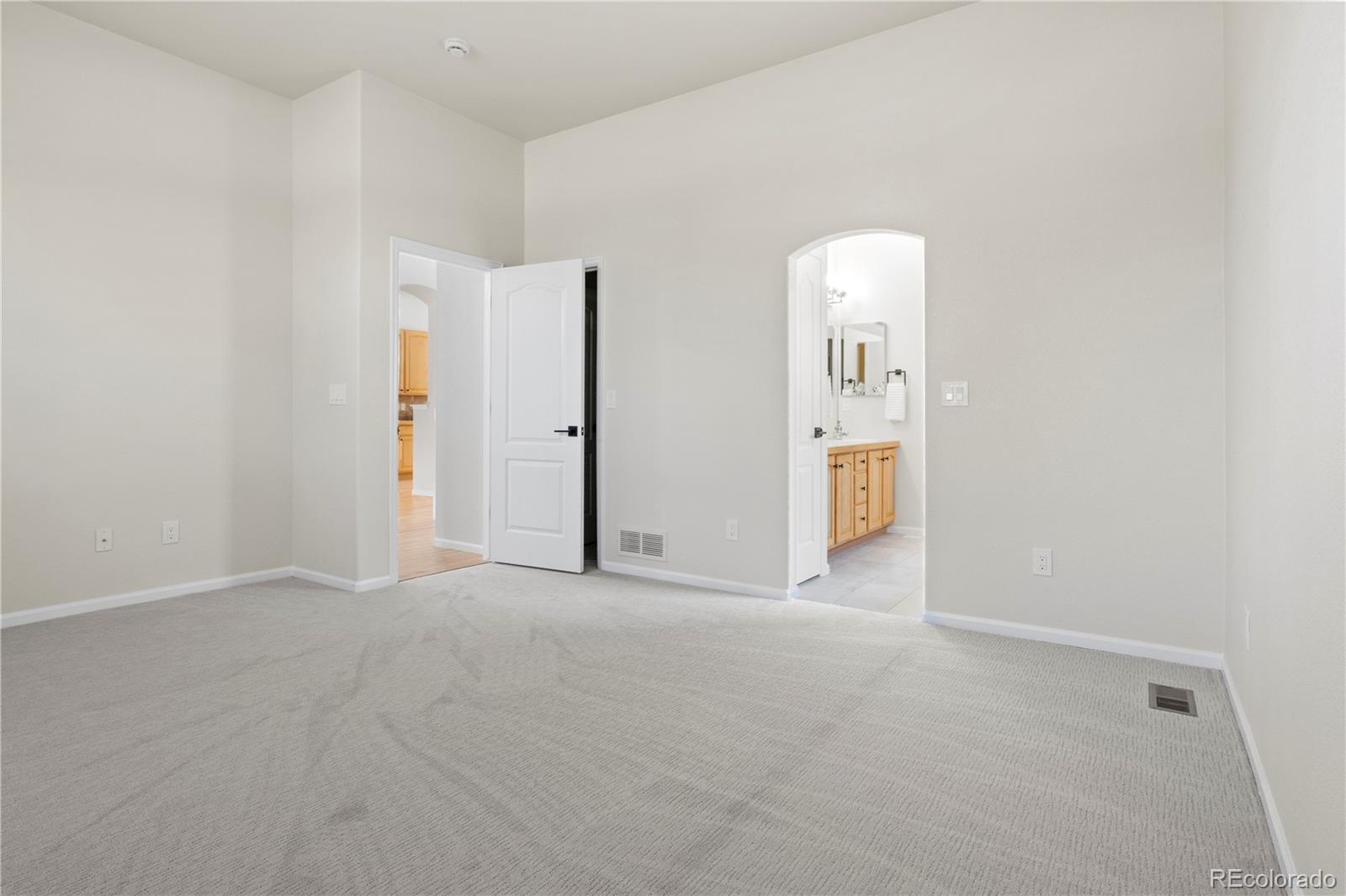 6900 West Grant Ranch Boulevard, Unit 53 Littleton, CO 80123 - Photo 18 of 31 an empty room with closet and mirror