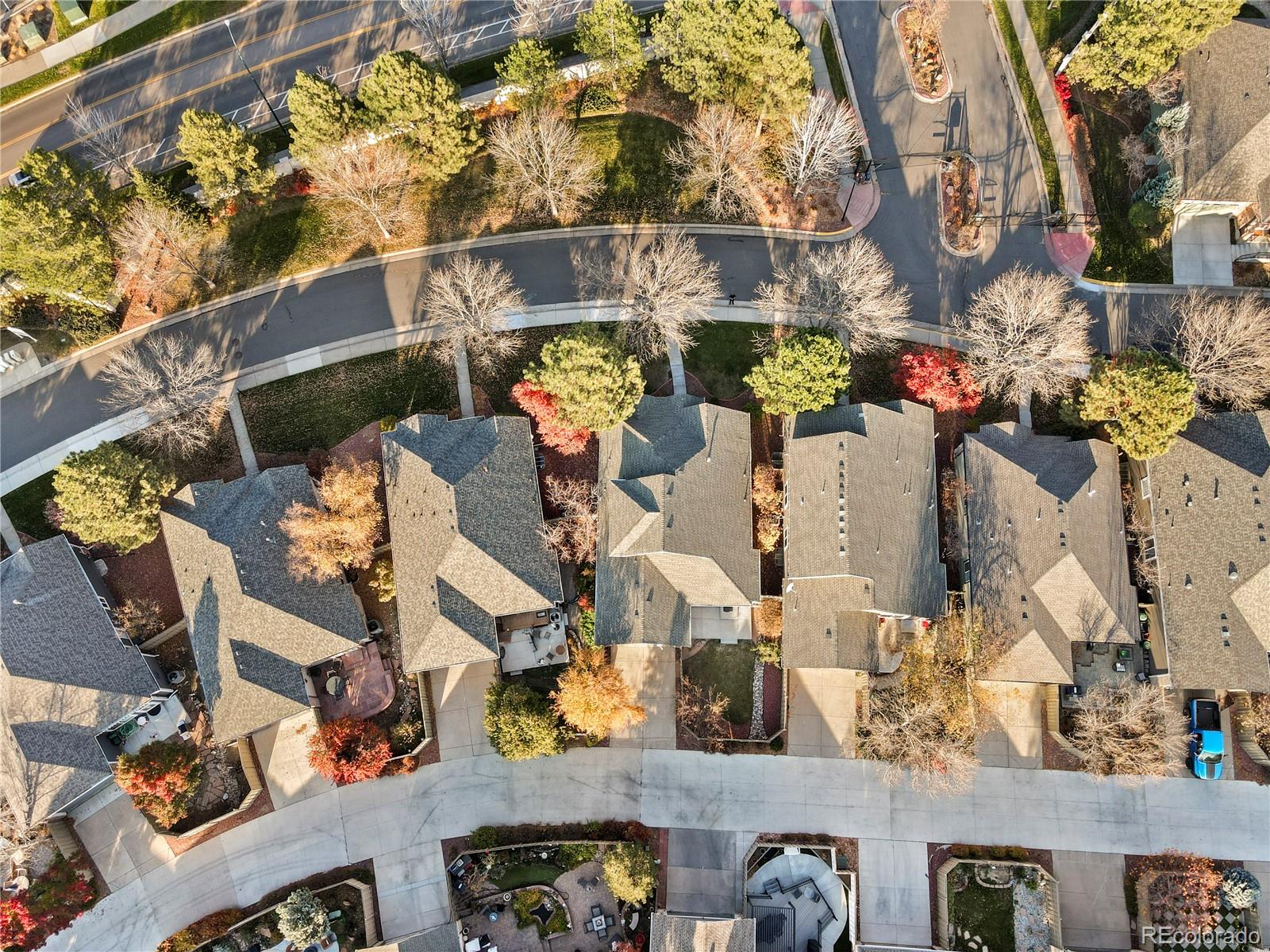 6900 West Grant Ranch Boulevard, Unit 53 Littleton, CO 80123 - Photo 30 of 31 an aerial view of a houses with outdoor space