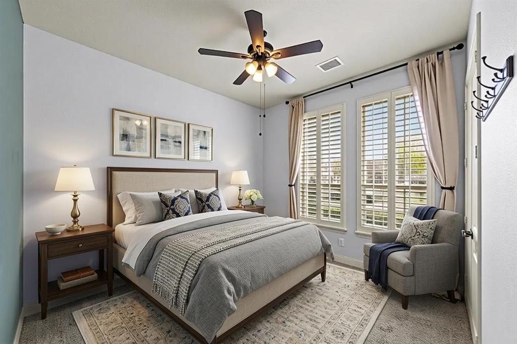 7929 Maddox Road Plano, TX 75024 - Photo 12 of 26 Virtually staged 2nd bedroom on 1st floor so you can see what is possible.