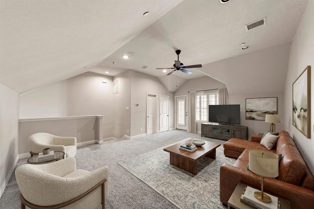 7929 Maddox Road Plano, TX 75024 - Photo 21 of 26 Virtually staged 3rd level as living space.