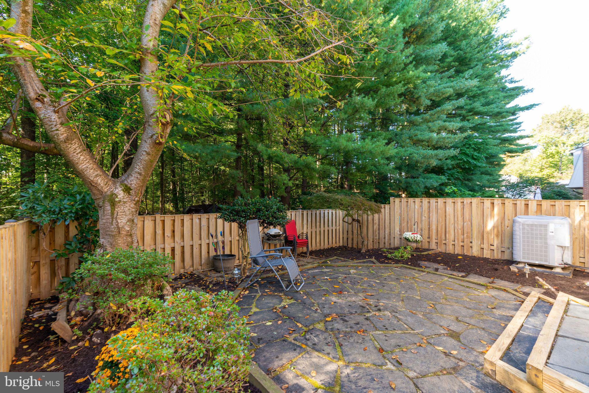 7909 Treeside Court Springfield, VA 22152 - Photo 30 of 35 Patio in back recently landscaped