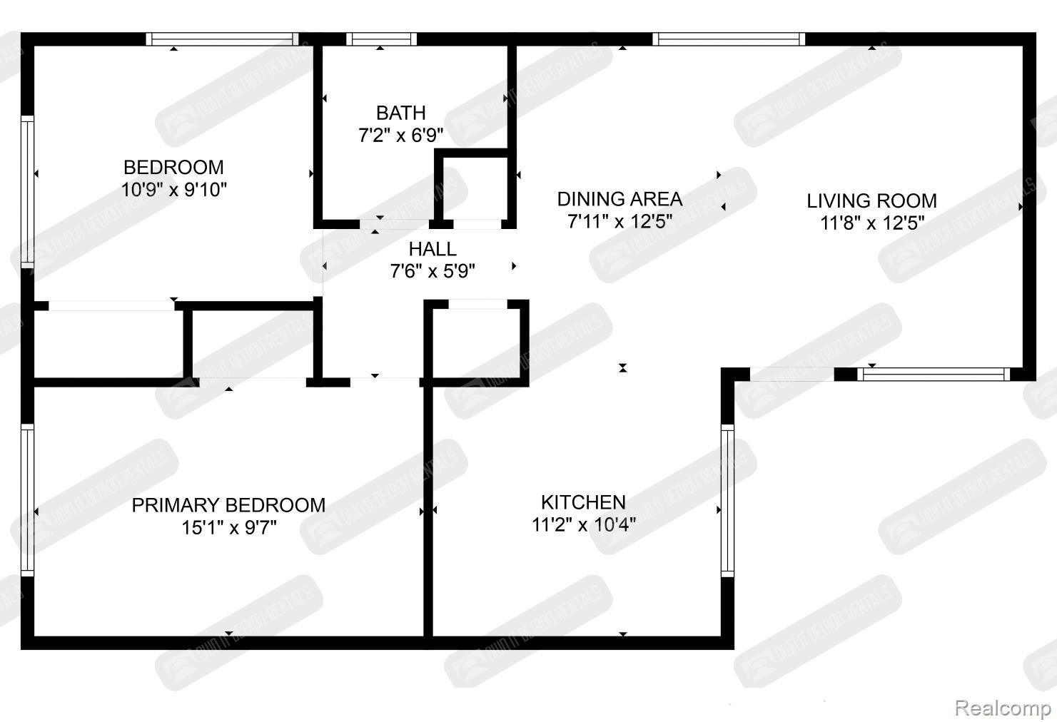 16721 Greenfield Road, Unit 5 Detroit, MI 48235 - Photo 18 of 18 View of home floor plan