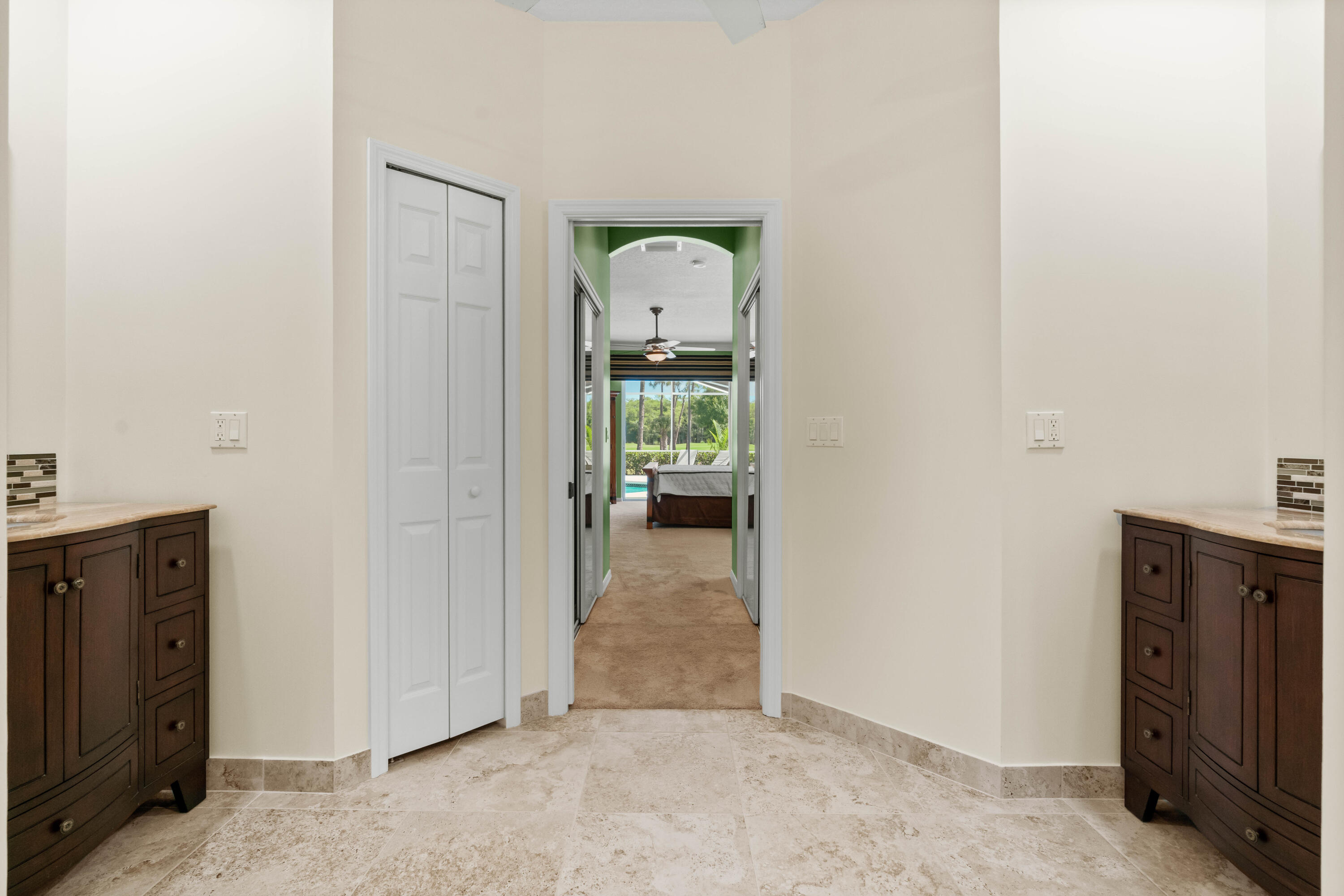 1440 Southeast Colony Way Jupiter, FL 33478 - Photo 35 of 57 Master Bath towards Bedroom
