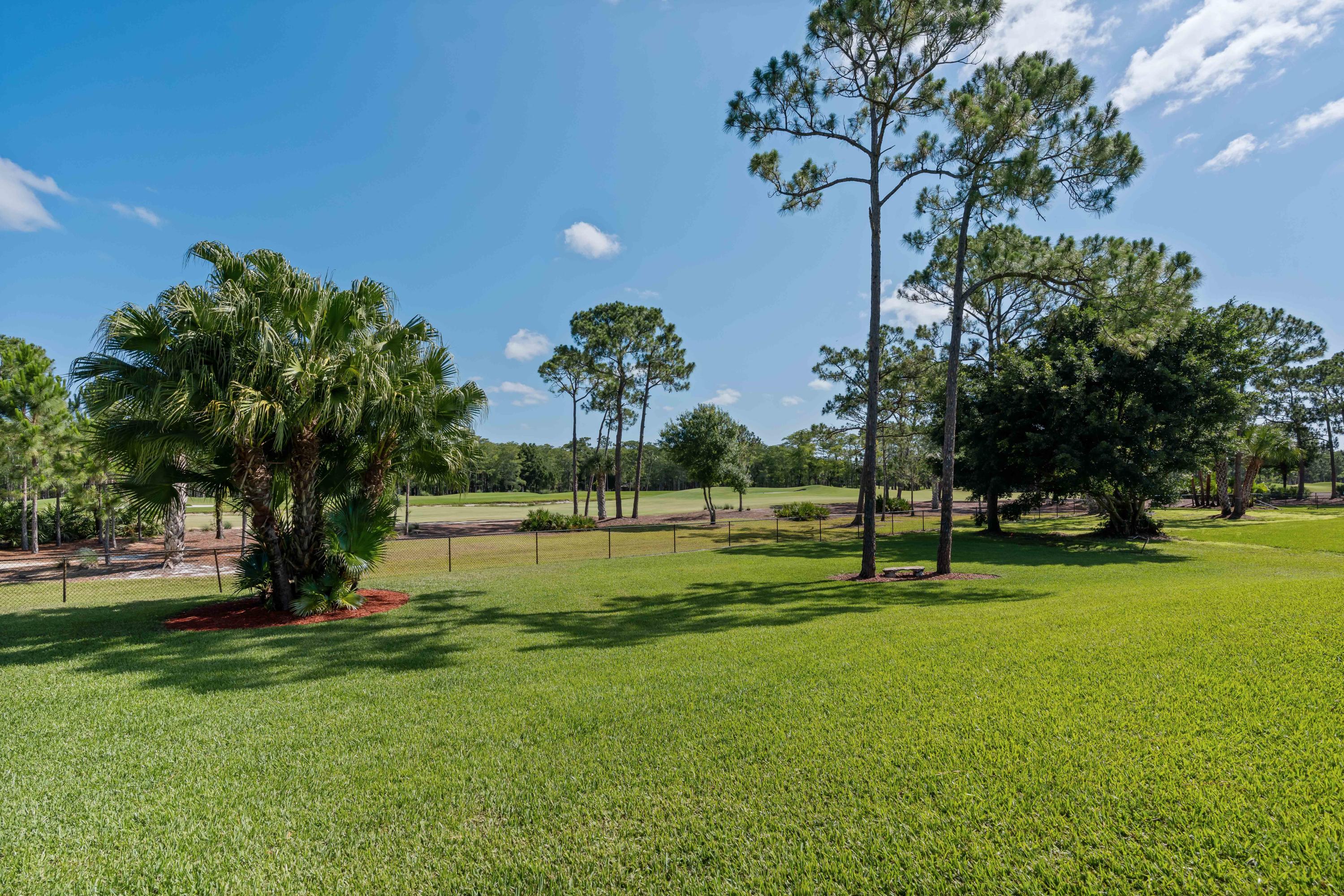 1440 Southeast Colony Way Jupiter, FL 33478 - Photo 46 of 57 Backyard View of Golf Course